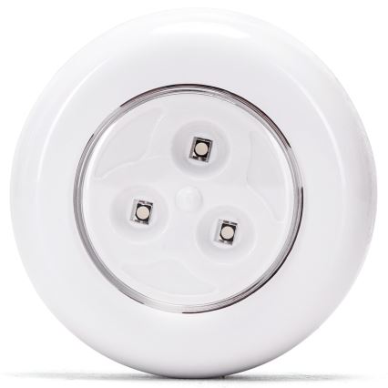 Aigostar - Komplet 3x RGB LED prenosna nočna svetilka LED/3xAAA + daljinski upravljalnik