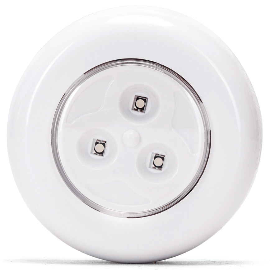 Aigostar - Komplet 3x RGB LED prenosna nočna svetilka LED/3xAAA + daljinski upravljalnik