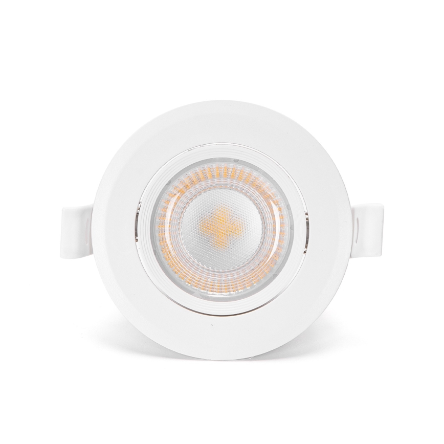 Aigostar - KOMPLET 3x LED Stropna svetilka LED/5W/230V 3000K preč. 8,5 cm bela