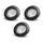 Aigostar - Komplet 3x LED vgradna stropna svetilka 1xGU10/4,5W/230V 3000K črna