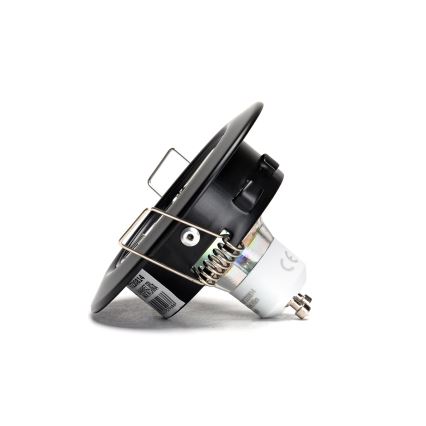 Aigostar - Komplet 3x LED vgradna stropna svetilka 1xGU10/4,5W/230V 3000K črna