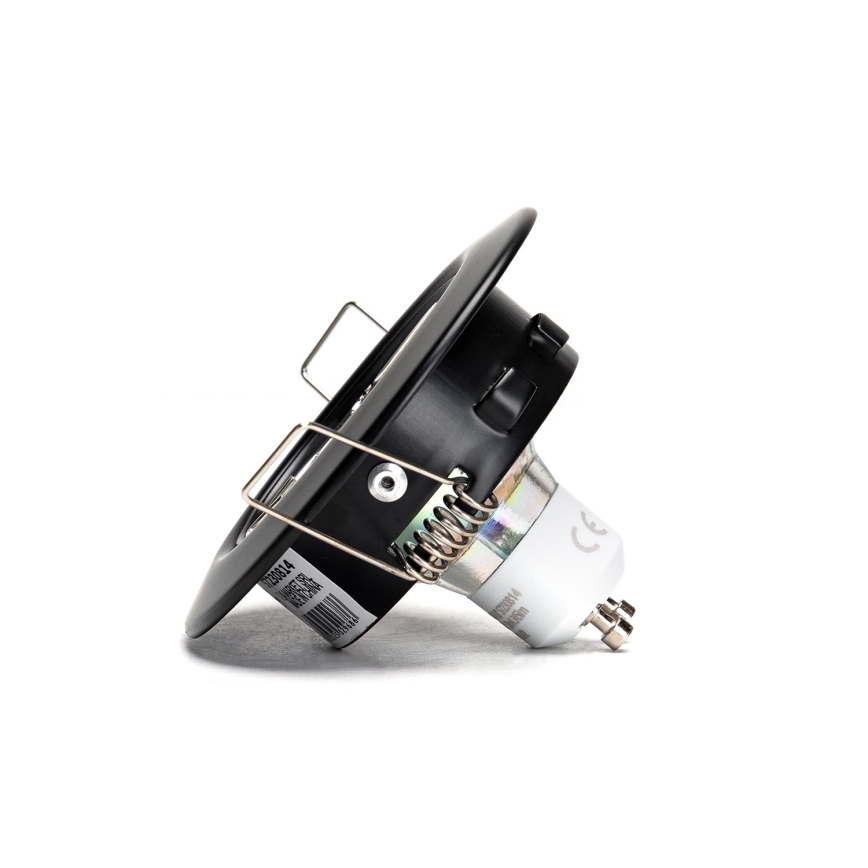 Aigostar - Komplet 3x LED vgradna stropna svetilka 1xGU10/4,5W/230V 3000K črna