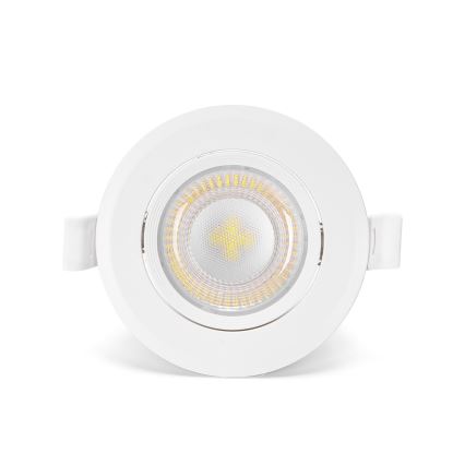 Aigostar - KOMPLET 3x LED Vgradna Svetilka LED/5W/230V 6500K premer 8,5 cm bela