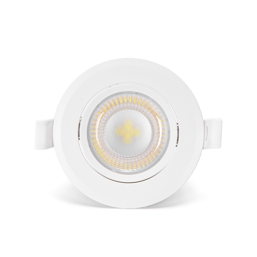 Aigostar - KOMPLET 3x LED Vgradna Svetilka LED/5W/230V 6500K premer 8,5 cm bela
