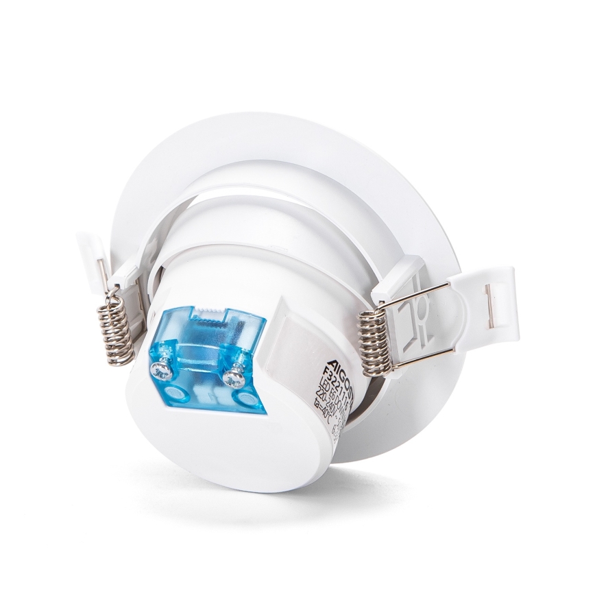 Aigostar - KOMPLET 3x LED Vgradna Svetilka LED/5W/230V 6500K premer 8,5 cm bela