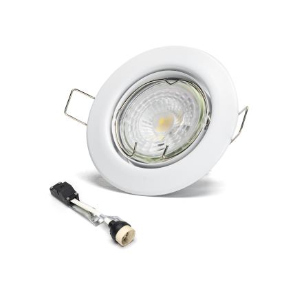 Aigostar - Komplet 3x LED vgradnih stropnih svetilk 1x GU10/4,5W/230V 4000K bela