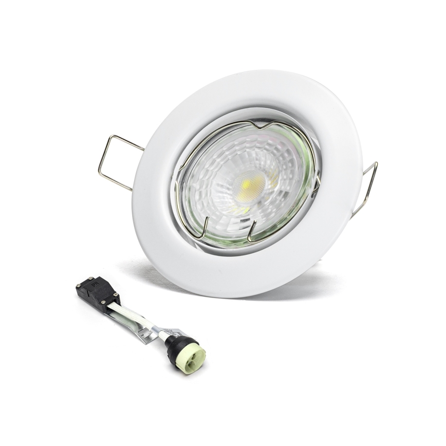 Aigostar - Komplet 3x LED vgradnih stropnih svetilk 1xGU10/4,5W/230V 6500K bela