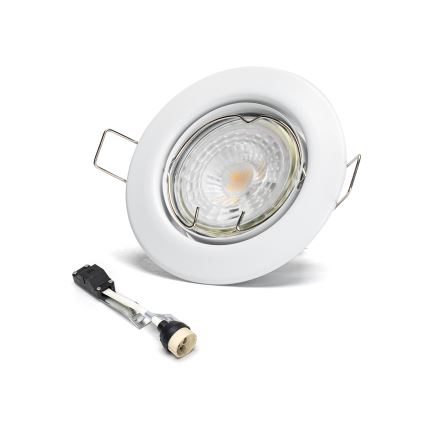 Aigostar - Komplet 3x vgradna LED stropna svetilka 1xGU10/4,5W/230V 3000K bela