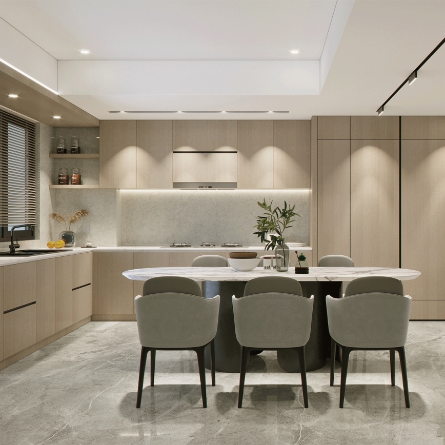 Aigostar - KOMPLET 3x vgradne LED stropne svetilke LED/5W/230V 4000K premer 8,5 cm bela