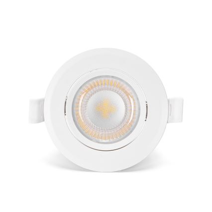 Aigostar - KOMPLET 3x vgradne LED stropne svetilke LED/5W/230V 4000K premer 8,5 cm bela