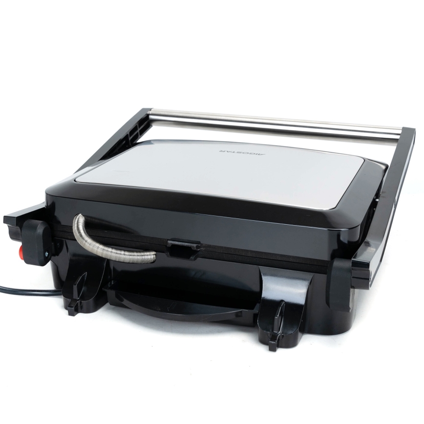 Aigostar - Kontaktni žar 2200W/230V črna/nerjaveče jeklo