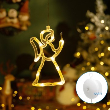 Aigostar - LED Božična dekoracija LED/3xAAA angel 21cm