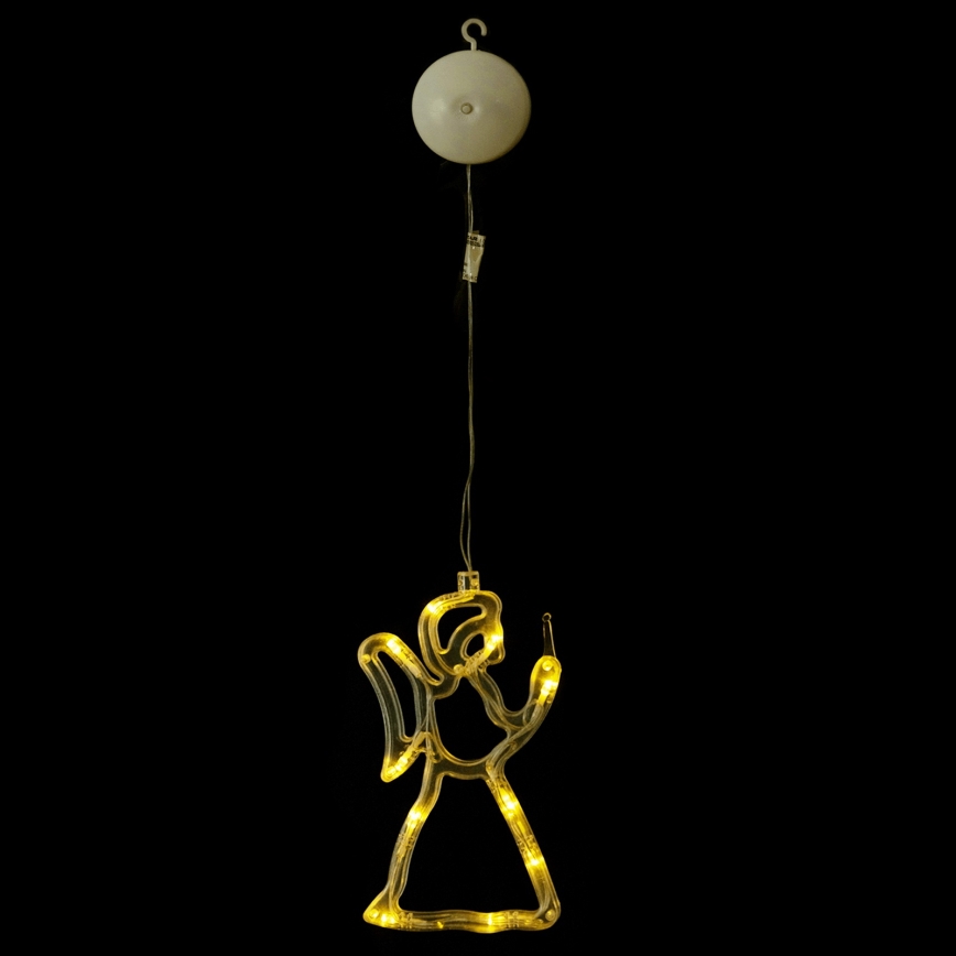 Aigostar - LED Božična dekoracija LED/3xAAA angel 21cm