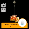 Aigostar - LED Božična dekoracija LED/3xAAA Božič airplane 17cm
