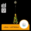 Aigostar - LED Božična dekoracija LED/3xAAA drevo 45cm