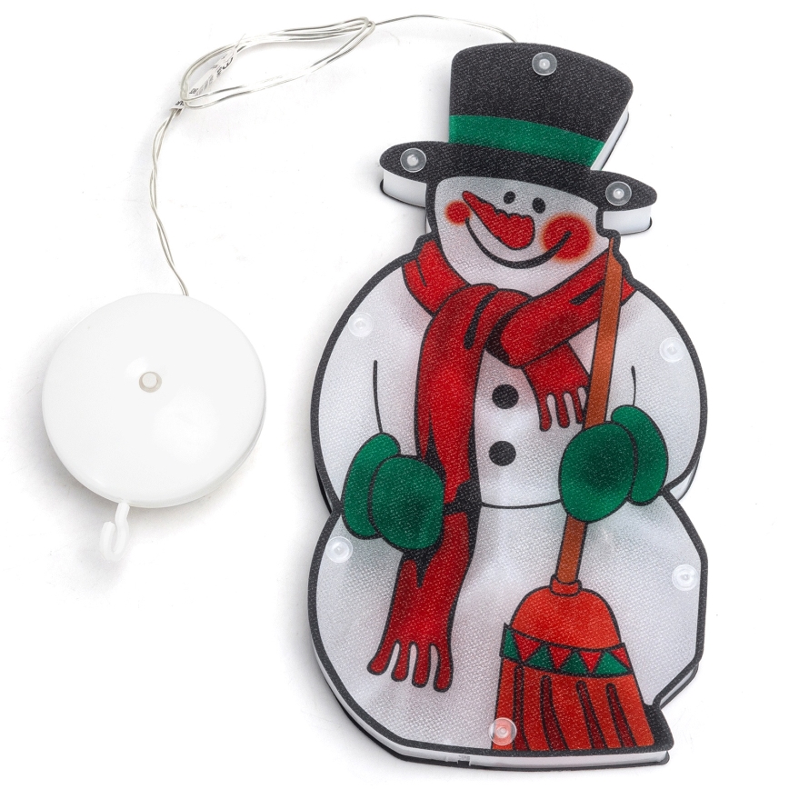 Aigostar - LED Božična dekoracija LED/3xAAA snežak 25cm