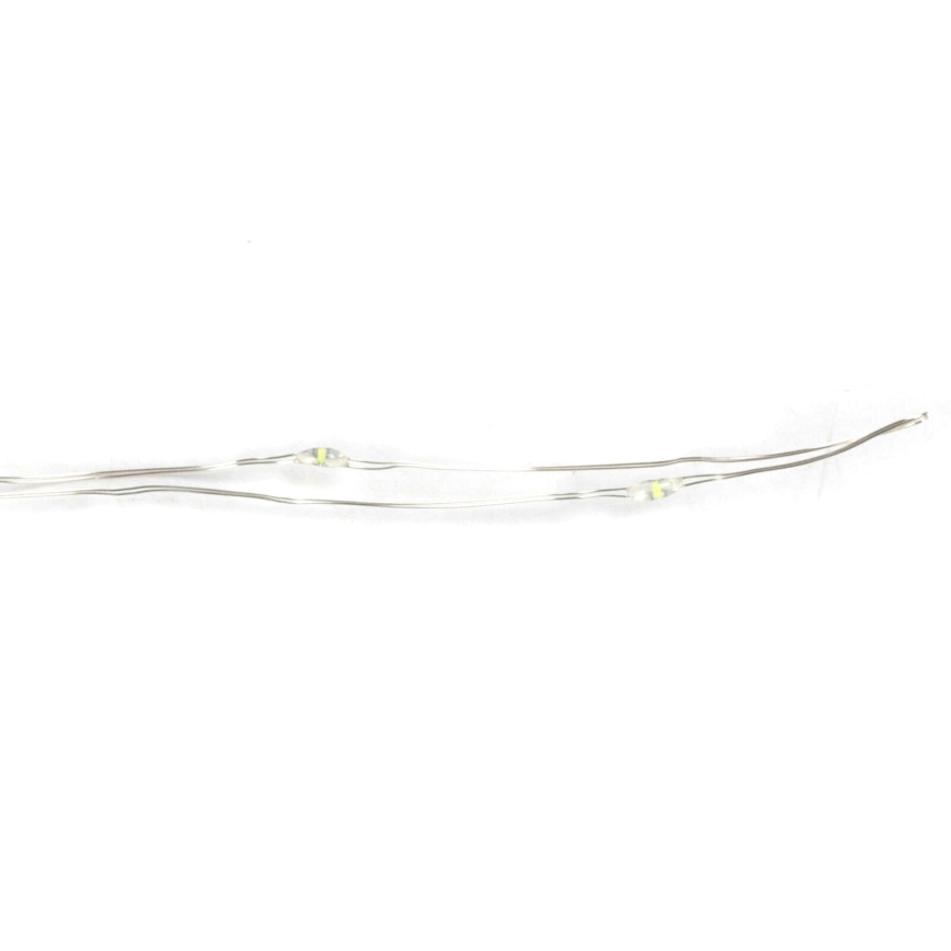 Aigostar - LED Božična veriga 100xLED/3xAA 10,3m hladno bela