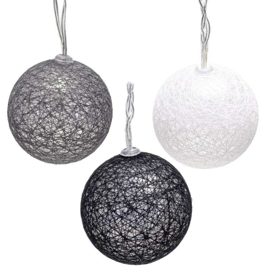 Aigostar - LED božična veriga 10xLED/3xAA 2m topla bela