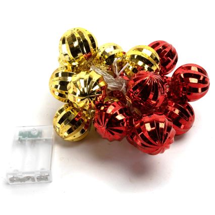 Aigostar - LED božični niz 20xLED/3xAA 2 m topla bela