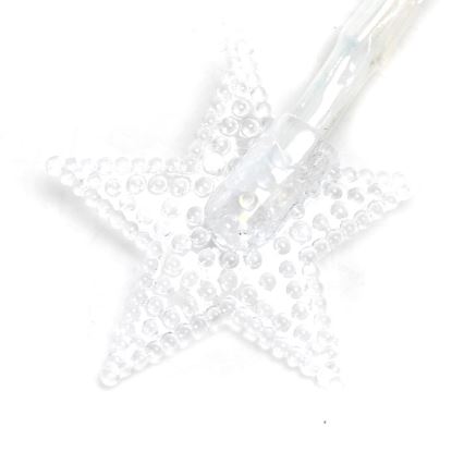 Aigostar - LED božični niz 20xLED/3xAA 3,3m zvezde
