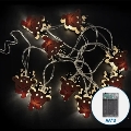 Aigostar - LED božični niz 20xLED/3xAA 3m topla bela sob