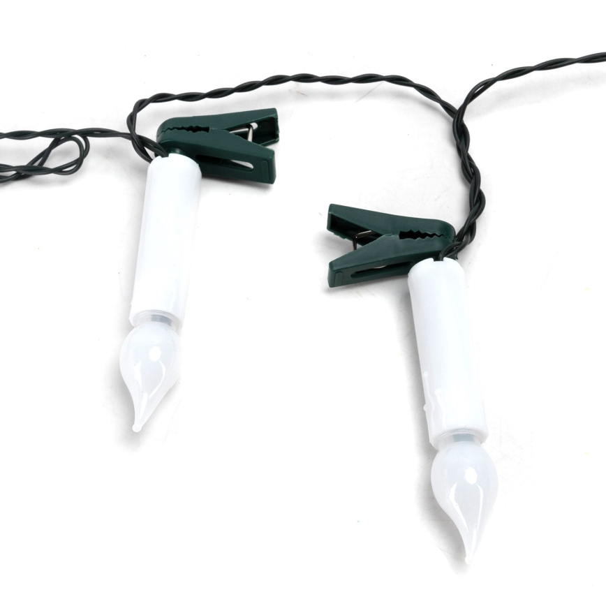 Aigostar - LED božični niz 25×LED/3×AA, 5 m, topla bela