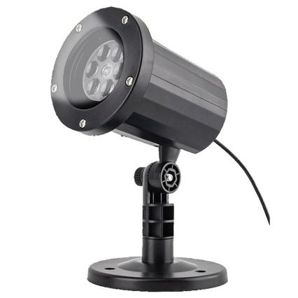 Aigostar - LED zunanji božični projektor snežink LED/5W/230V IP44 večbarven
