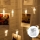 Aigostar - LED Dekorativna veriga s klini 20xLED/3xAA 3,3m toplo bela