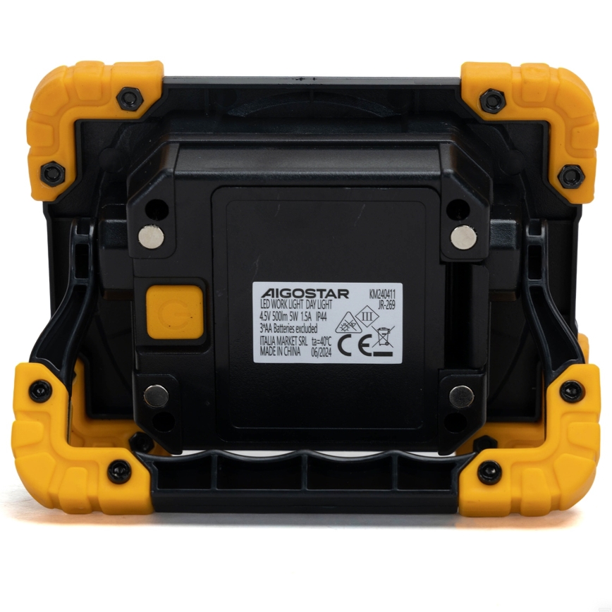 Aigostar - LED delovna svetilka LED/5W/3xAA 6500K IP44