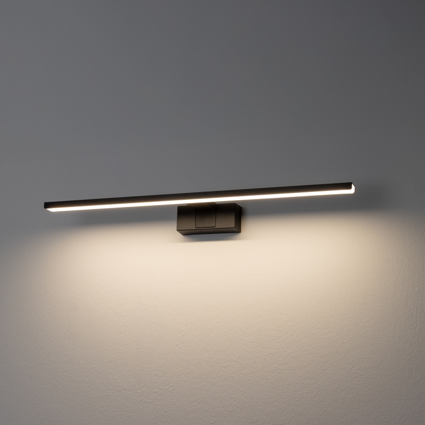 Aigostar - LED Kopalniška luč za osvetlitev ogledala LED/12W/230V 4000K 60 cm IP44 črna