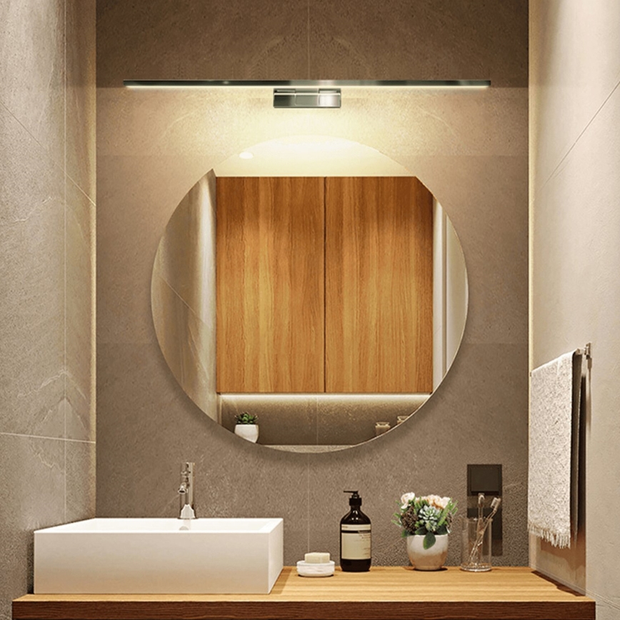 Aigostar - LED Kopalniška luč za osvetlitev ogledala LED/12W/230V 4000K 60cm IP44 aluminij