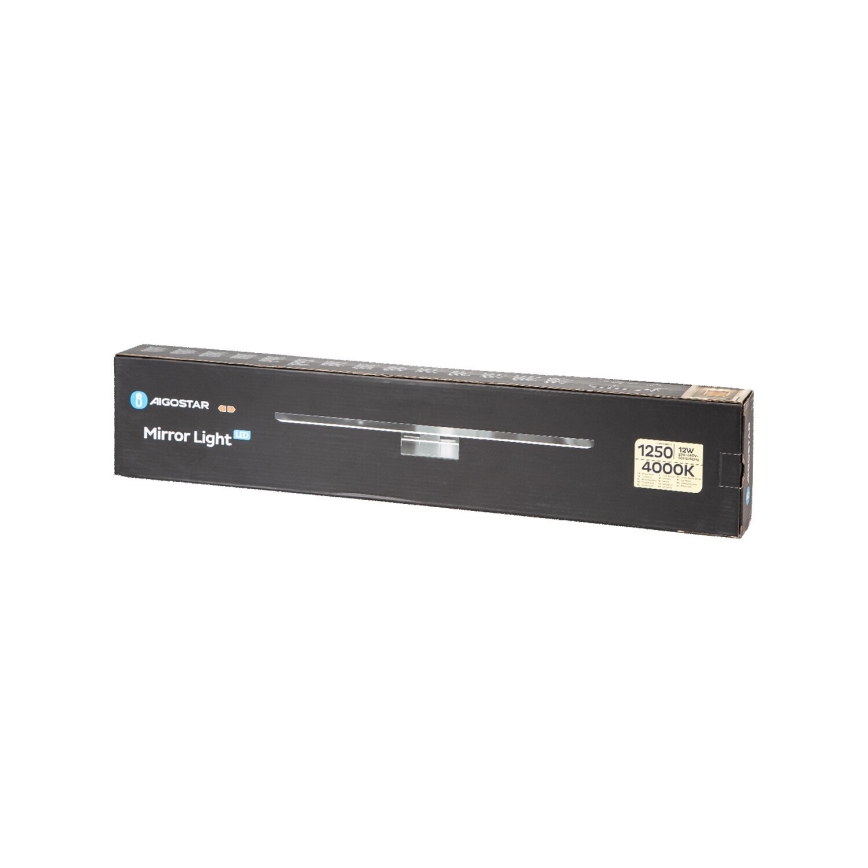 Aigostar - LED Kopalniška luč za osvetlitev ogledala LED/12W/230V 4000K 60cm IP44 aluminij