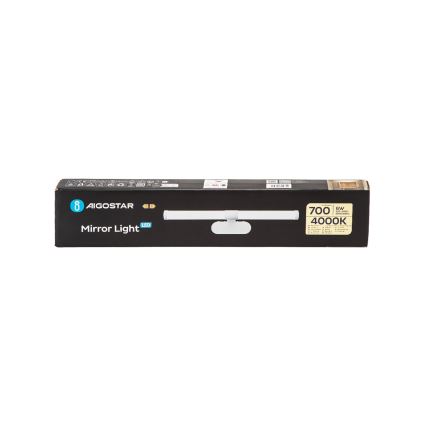 Aigostar - LED Kopalniška luč za osvetlitev ogledala LED/6W/230V 4000K 40cm IP44