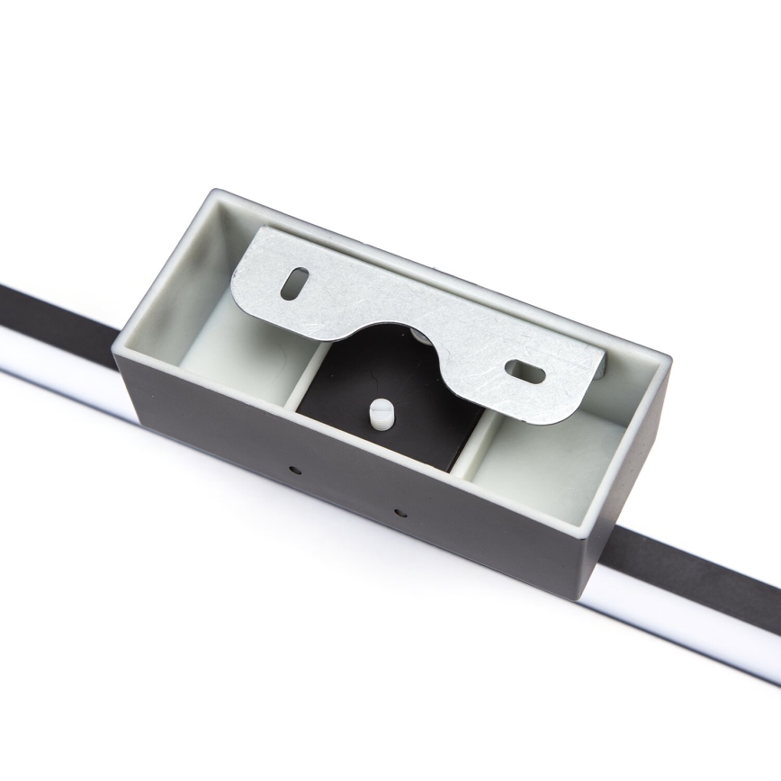 Aigostar - LED kopalniška osvetlitev za ogledalo LED/8W/230V 4000K 40 cm IP44 črna