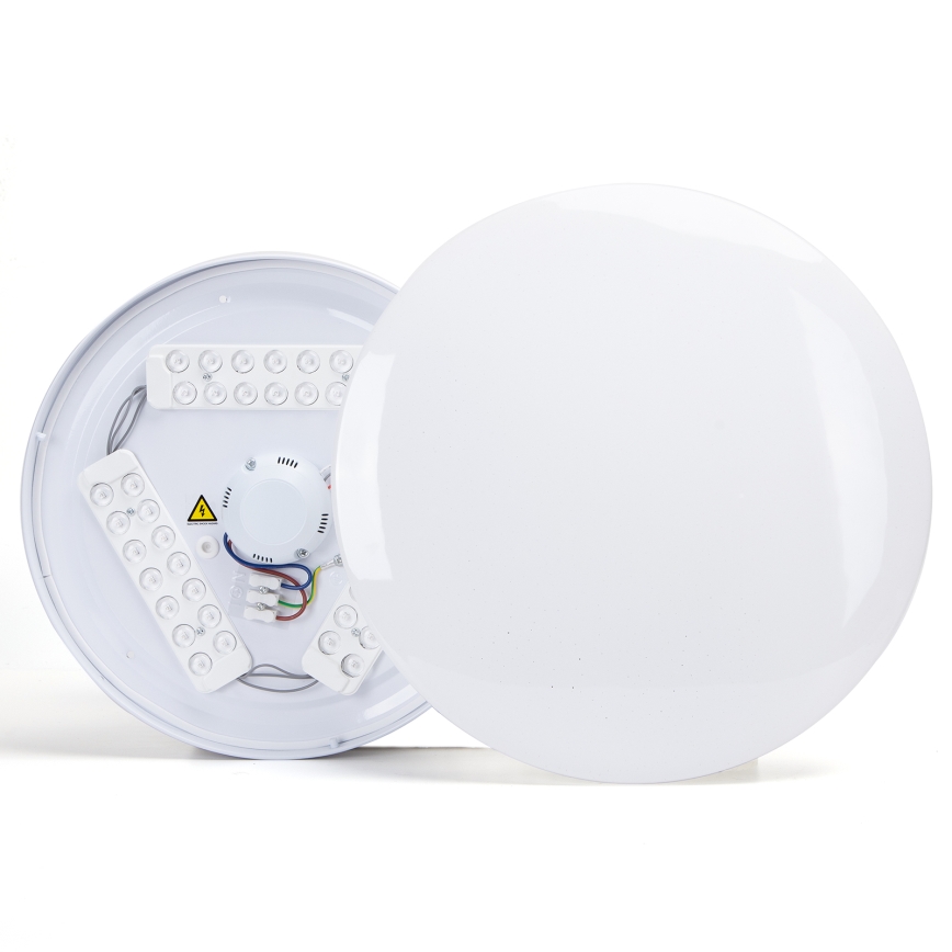 Aigostar - LED Kopalniška stropna svetilka MESH LED/18W/230V 3000-65000K IP44 + Daljinski upravljalnik
