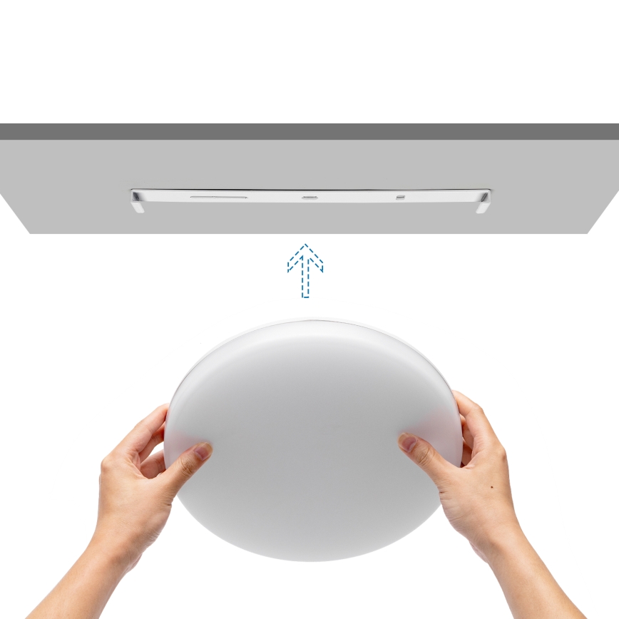 Aigostar - LED Kopalniška stropna svetilka LED/24W/230V 4000K IP54