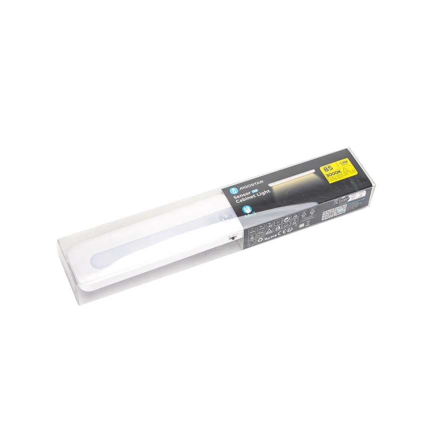 Aigostar - LED Luč za osvetlitev omare s senzorjem gibanja LED/1,5W/3xAA 3000K