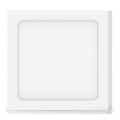 Aigostar - LED Nadgradna stropna svetilka LED/12W/230V 17,3x17,3 cm 6500K bela