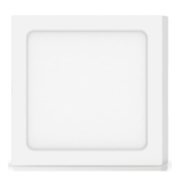 Aigostar - LED Nadgradna stropna svetilka LED/12W/230V 17,3x17,3 cm 6500K bela