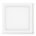 Aigostar - LED Nadgradna stropna svetilka LED/12W/230V 17,3x17,3 cm 6500K bela
