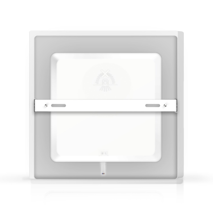 Aigostar - LED Nadgradna stropna svetilka LED/12W/230V 17,3x17,3 cm 6500K bela