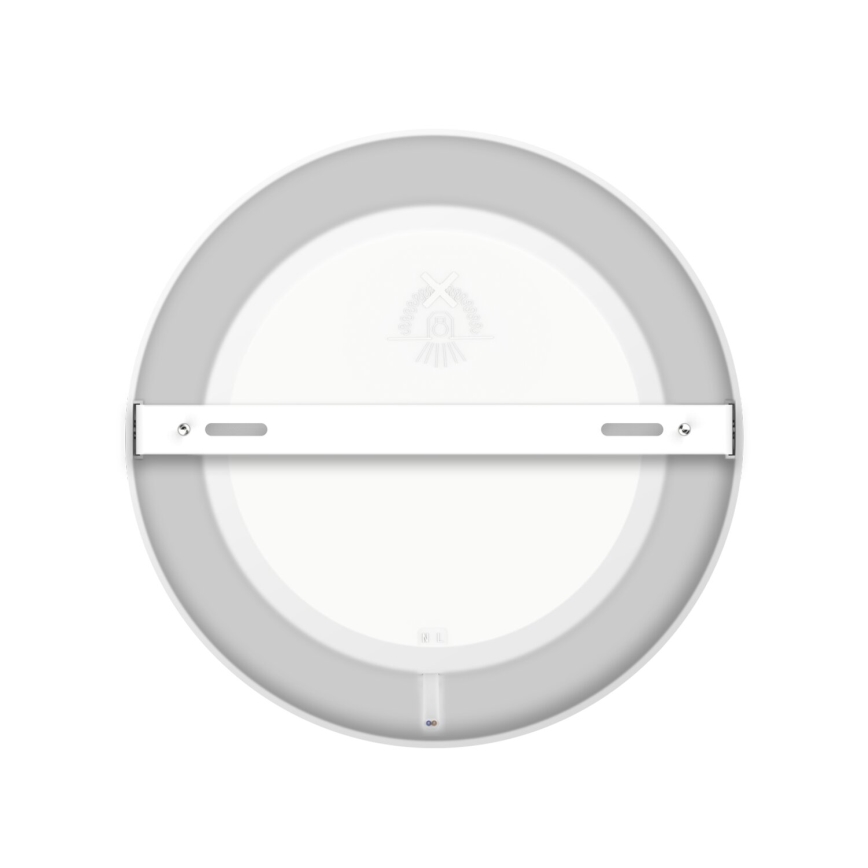 Aigostar - LED Nadgradna stropna svetilka LED/12W/230V pr. 17,4 cm 6500K bela