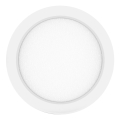 Aigostar - LED Nadgradna stropna svetilka LED/18W/230V pr. 22,6 cm 3000K bela