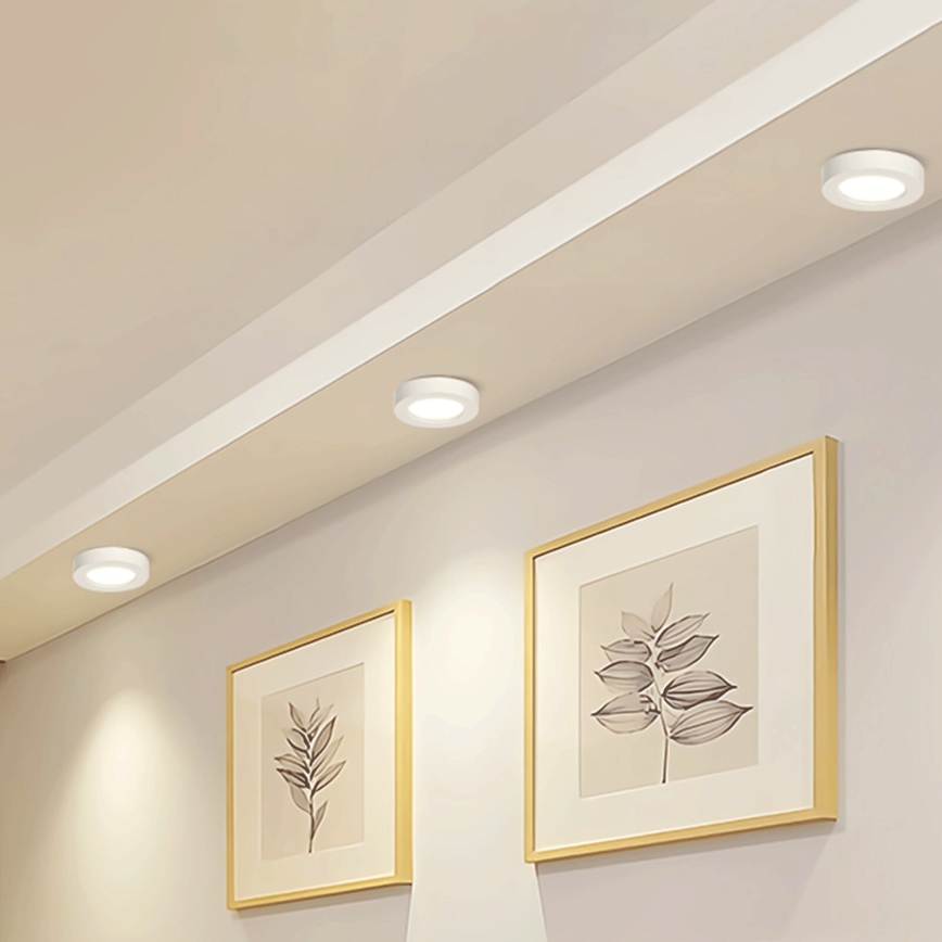 Aigostar - LED Nadgradna stropna svetilka LED/18W/230V pr. 22,6 cm 4000K bela