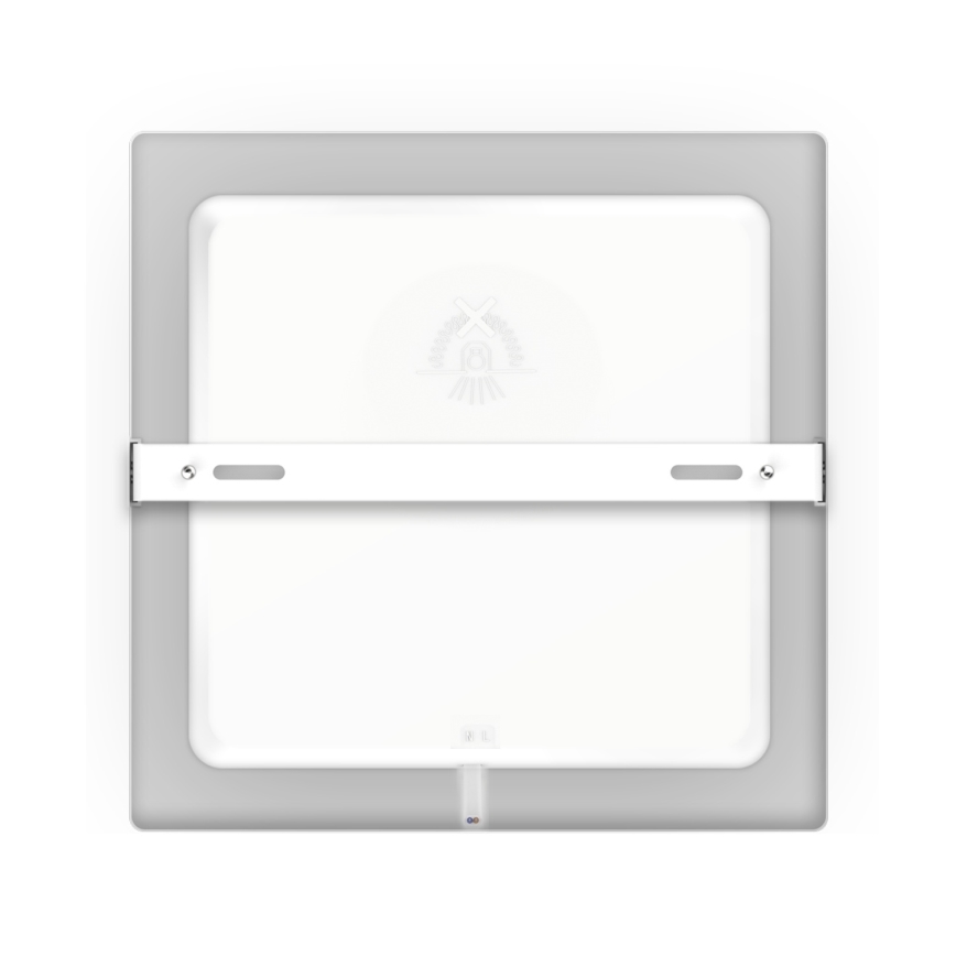 Aigostar - LED nadometno stropno svetilo LED/18W/230V 3000K 22,6x22,6 cm belo