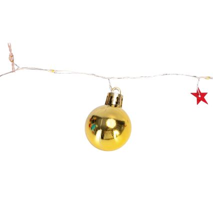 Aigostar - LED niz 20xLED/3xAA 2m topla bela