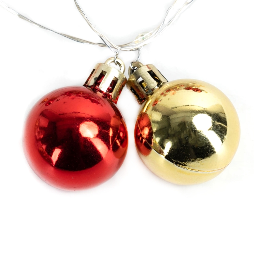 Aigostar - LED niz 20xLED/3xAA 2m topla bela