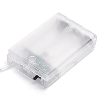 Aigostar - LED niz 50xLED/3xAA 5,3m topla bela