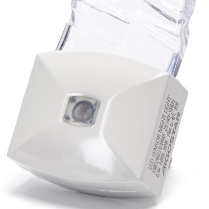Aigostar - LED Nočna lučka s senzorjem mraka LED/0,2W/230V 3000K