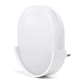 Aigostar - LED Nočna luč s senzorjem LED/1W/230V 6500K oval